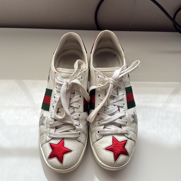 Gucci Ace Stars Sneakers - Picture 5 of 10